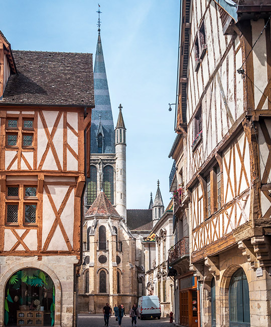 Vue de Dijon