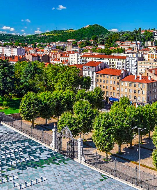 Vue de Saint-Étienne